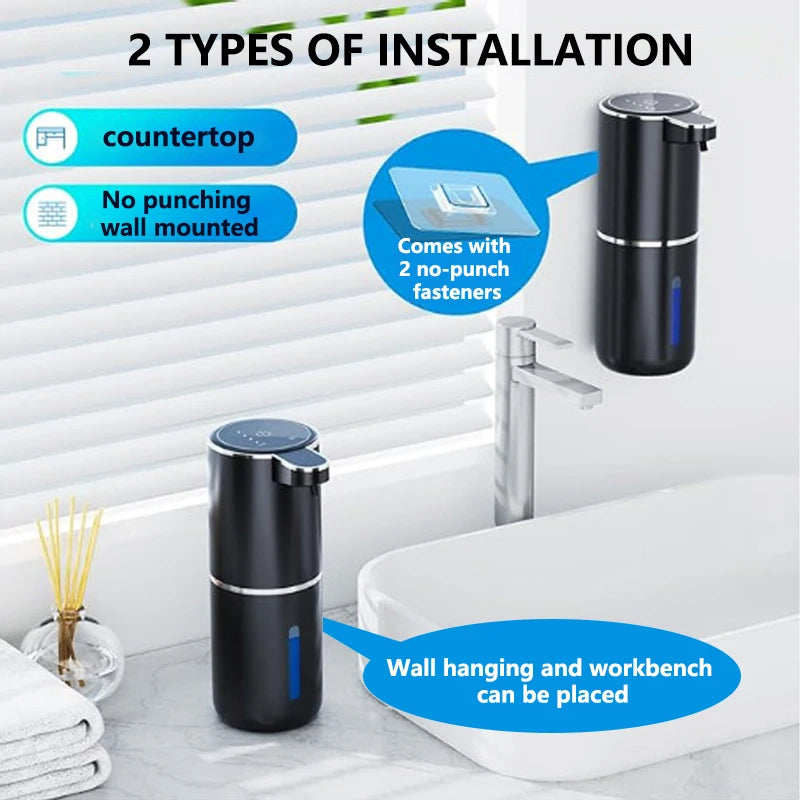 as-213sd new touchless smart soap dispenser – foam & liquid modes