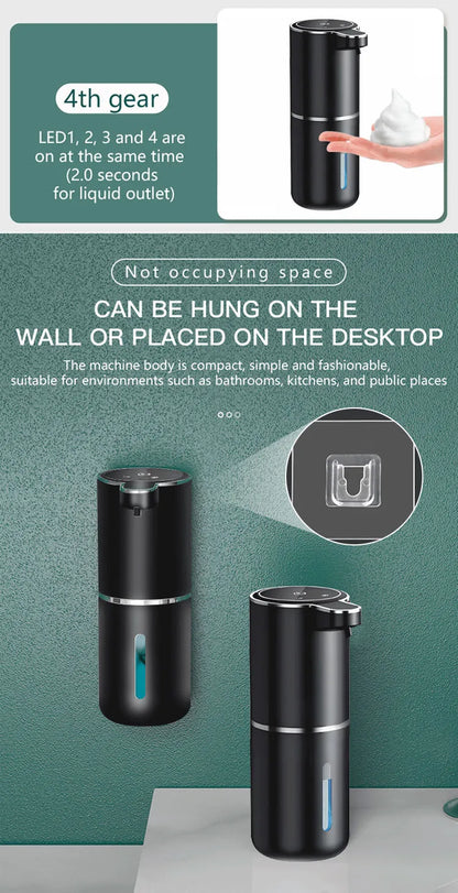 AS-213SD New Touchless Smart Soap Dispenser – Foam & Liquid Modes