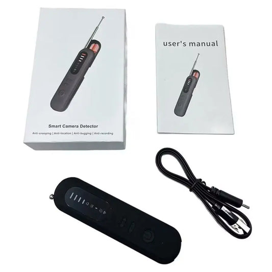 AS-215CD Anti-Spy Camera & Bug Detector. Infrared Induction, Wireless RF Signal Detection, Anti-Monitoring & Anti-Eavesdropping