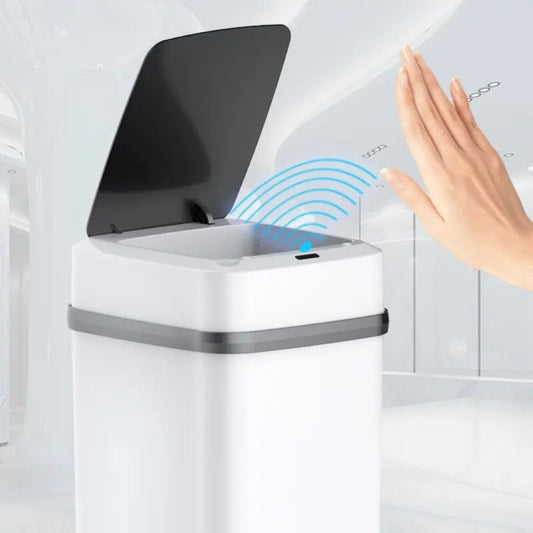 AS-130TS 13L Smart Touch Trash Can – Induction Type for Kitchen & Bathroom