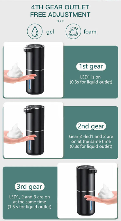 AS-213SD New Touchless Smart Soap Dispenser – Foam & Liquid Modes