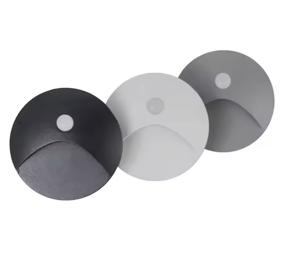 as-101wl 3w led motion sensor stair & step wall light