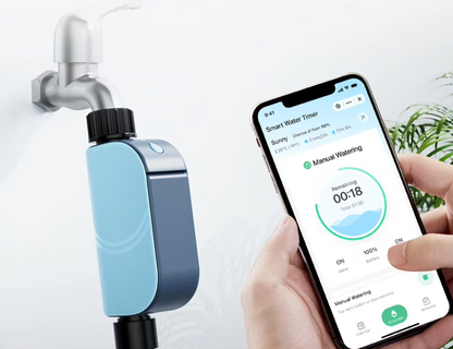 AS-501WT Wi-Fi Wireless Water Timer Irrigation Controller, App Remote Control, Outdoor Garden & Yard