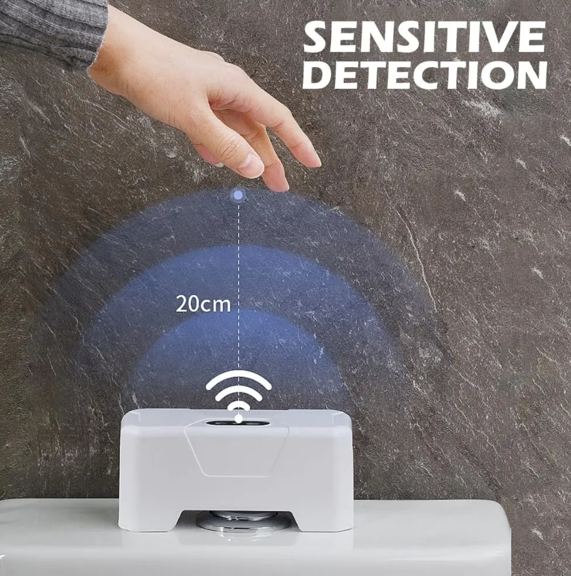 as-601tf waterproof automatic toilet flusher