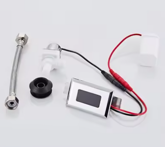 AS-601SV Automatic Infrared Urinal & Toilet Flusher Replacement - 6V Solenoid Valve