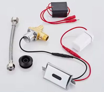 AS-601SV Automatic Infrared Urinal & Toilet Flusher Replacement - 6V Solenoid Valve
