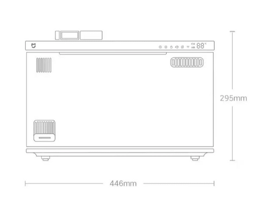 AS-100FT Smart Aquarium – 20L WiFi-Controlled Fish Tank with Auto Feeder & Smart LED Lighting