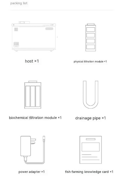 AS-100FT Smart Aquarium – 20L WiFi-Controlled Fish Tank with Auto Feeder & Smart LED Lighting