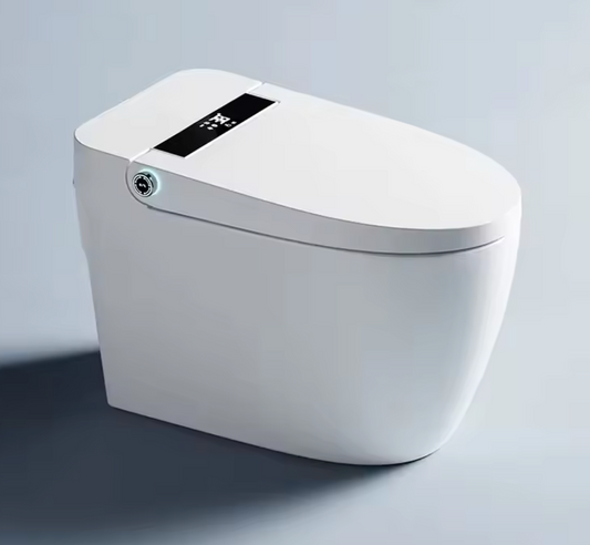 AS-101BD Smart Ceramic One-Piece Toilet with Automatic Bidet & Remote Control