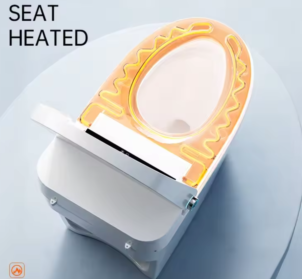 as-101bd smart ceramic one-piece toilet with automatic bidet & remote control