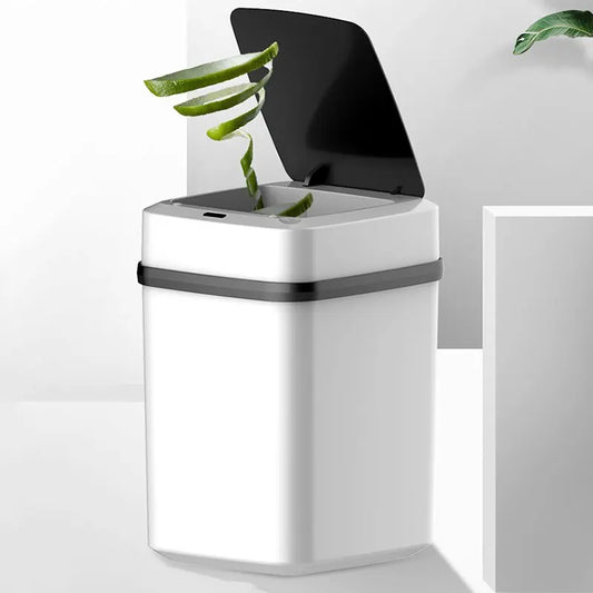 AS-130TS 13L Smart Touch Trash Can – Induction Type for Kitchen & Bathroom