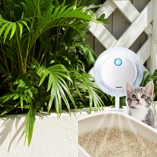 AS-002P Automatic Smart Pet Odour Remover. Cat Litter Deodoriser with Sensor